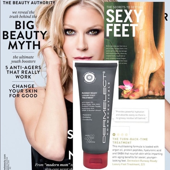 NIB Dermelect Runway Ready Luxury Foot Treatment - Picture 5 of 8